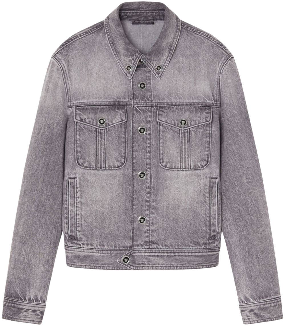 Versace Jackets Mid Grey Grijs
