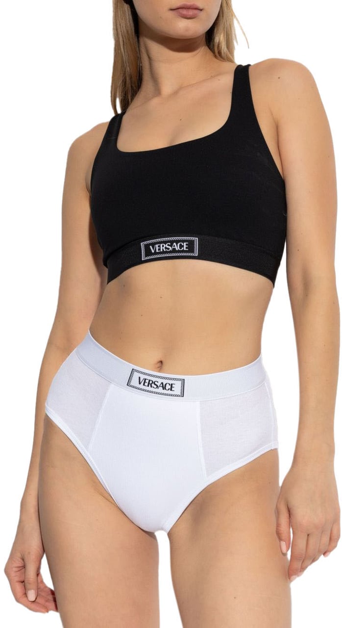 Versace Versace Top Black Zwart