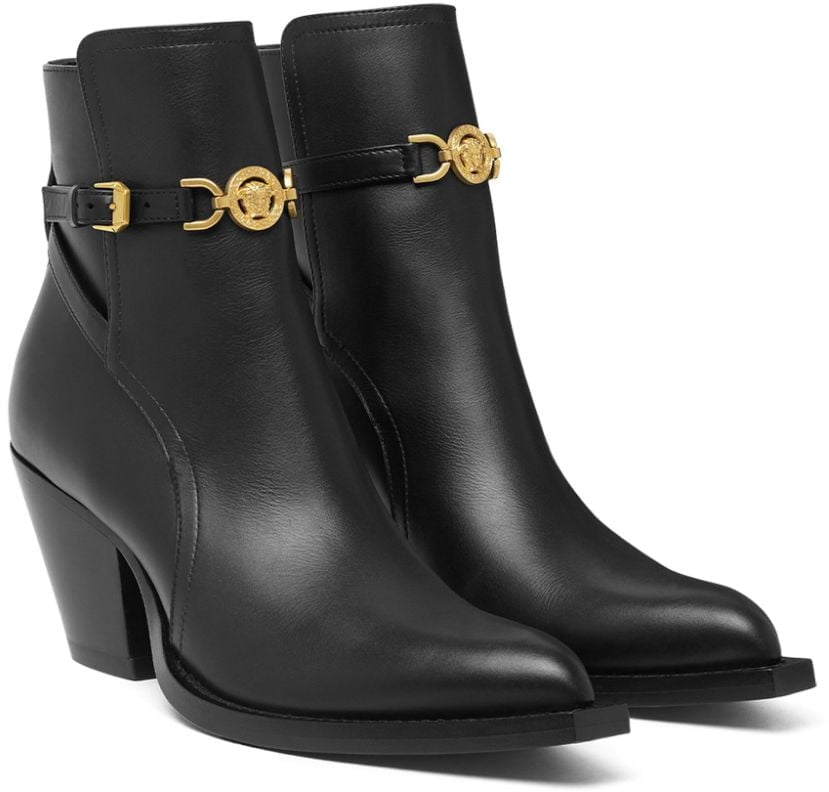 Versace Boots Black Zwart