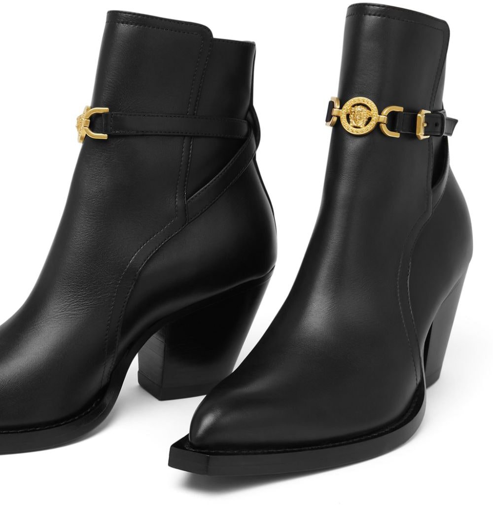 Versace Boots Black Zwart