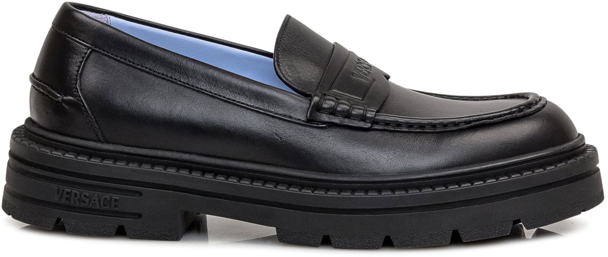 Versace Adriano Mocassini Zwart