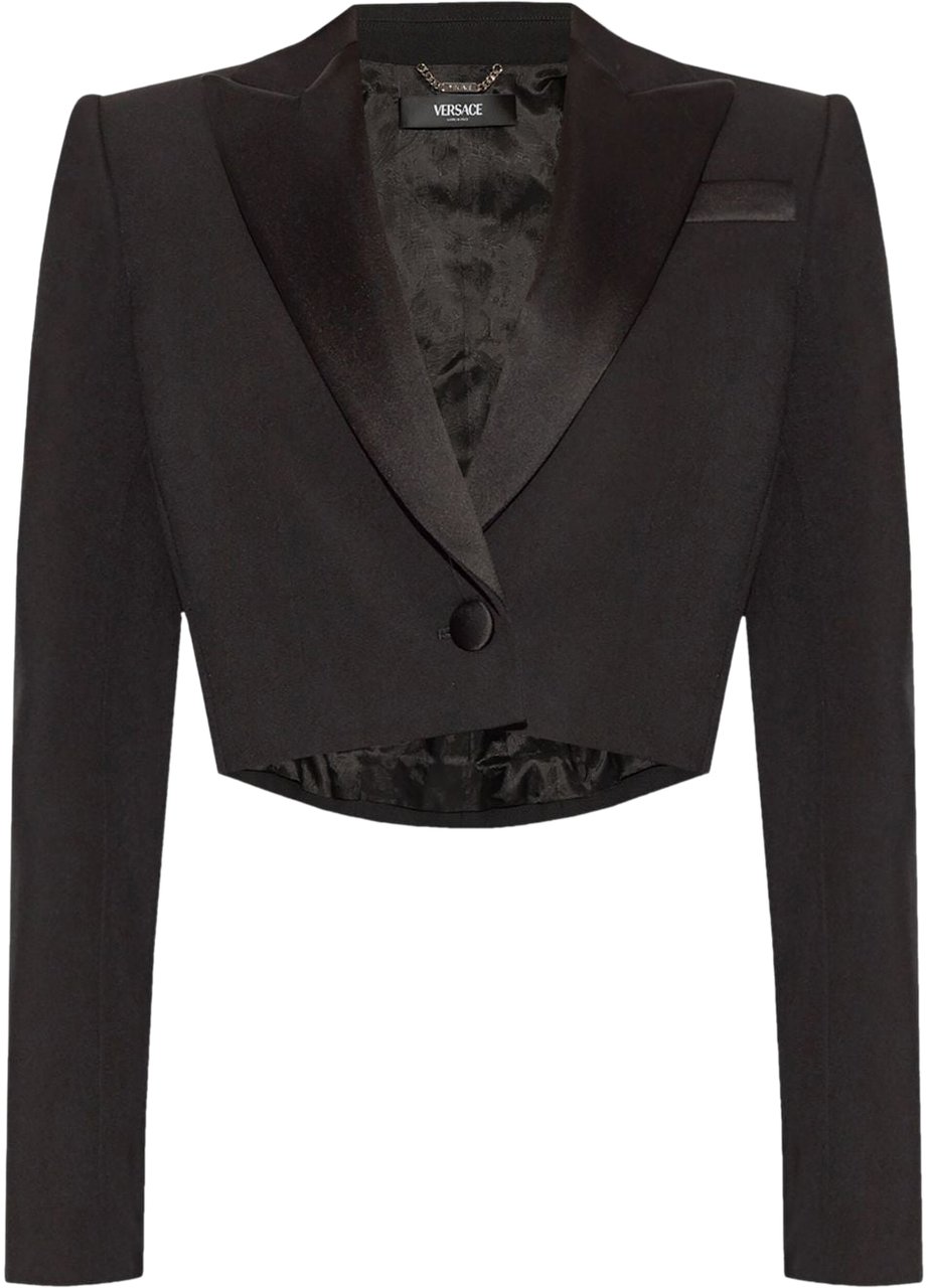 Versace Jackets Black Zwart