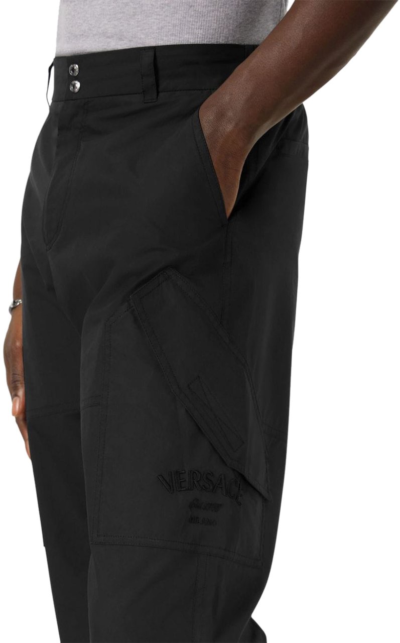 Versace Trousers Black Zwart