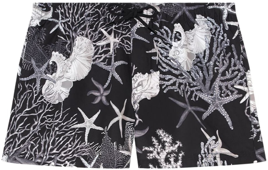 Versace Sea Clothing Blackconcretebone Zwart