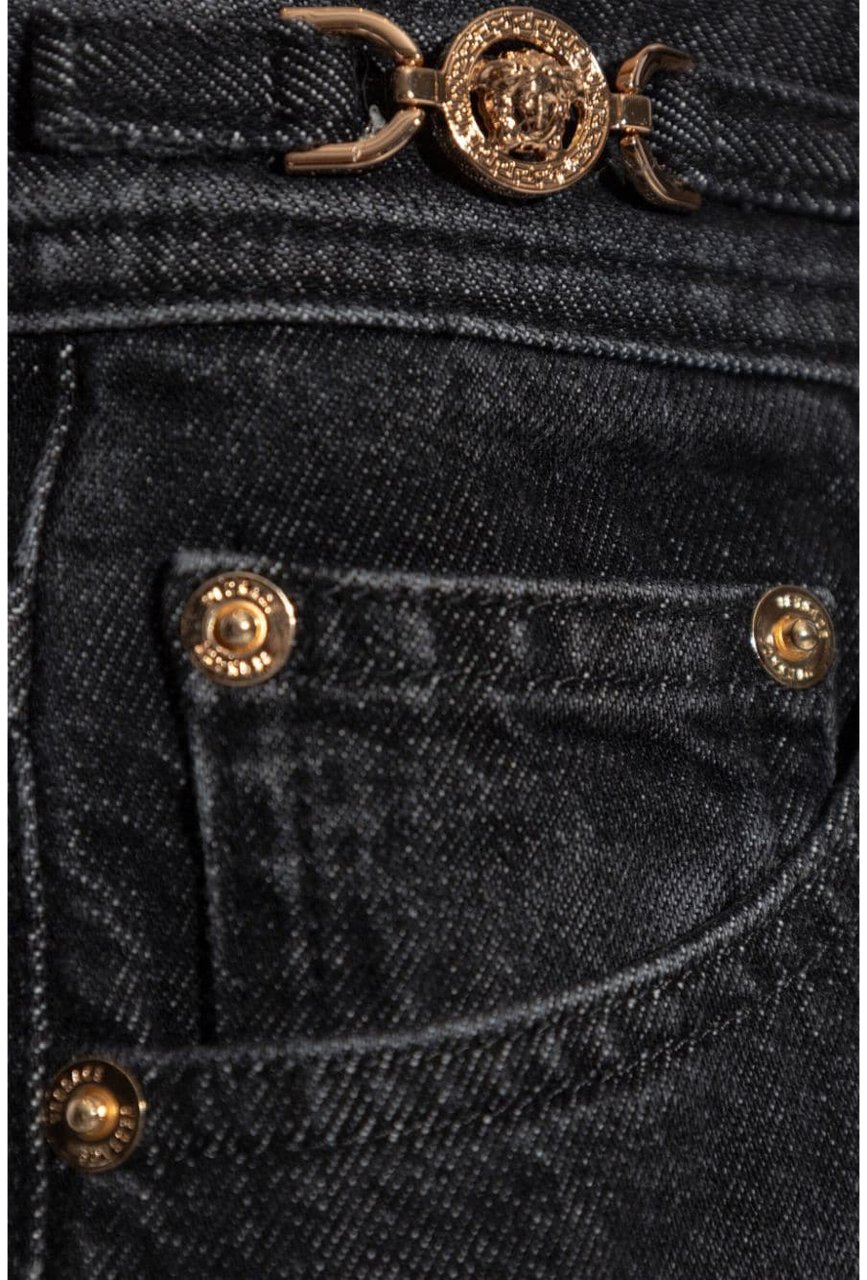 Versace Trousers Blackmulti Divers