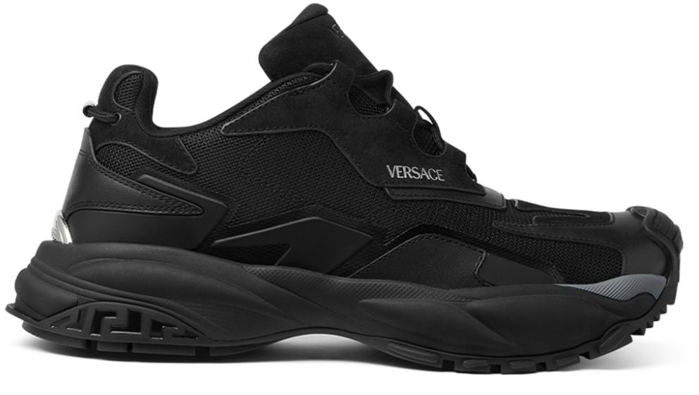 Versace Sneakers Black Zwart