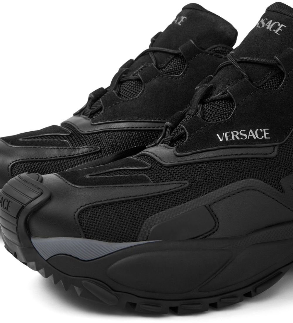 Versace Sneakers Black Zwart