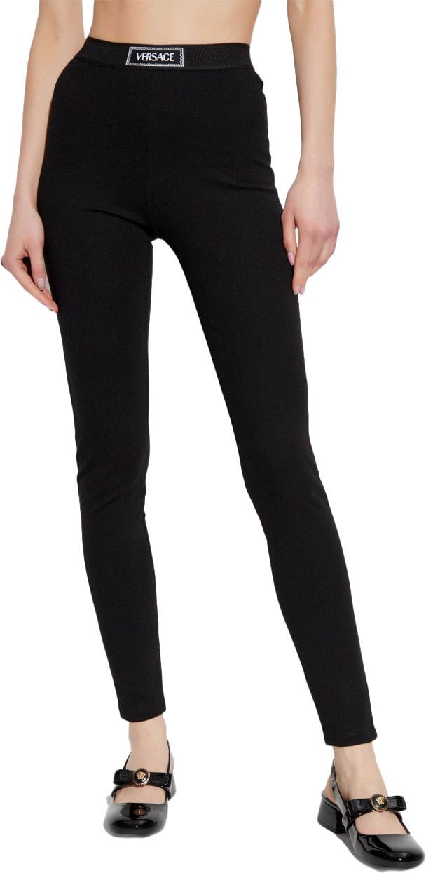 Versace Versace Pantaloni Nero Zwart