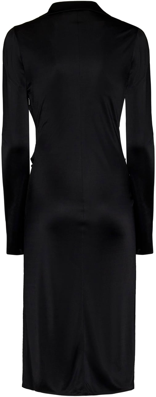 Versace Versace Dresses Black Zwart