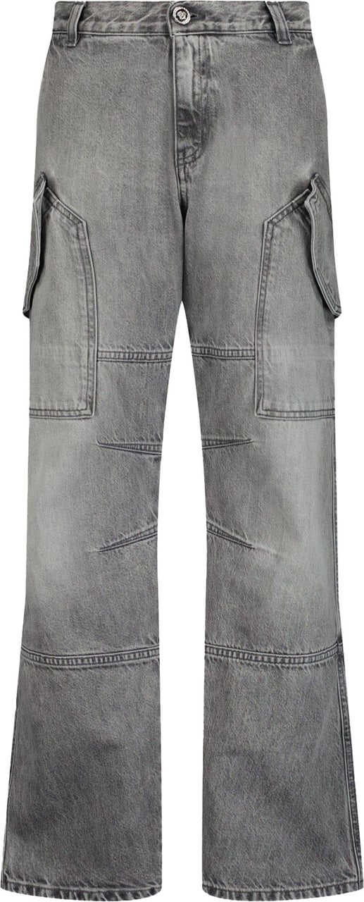 Versace Versace Unisex Jeans Grijs Grijs