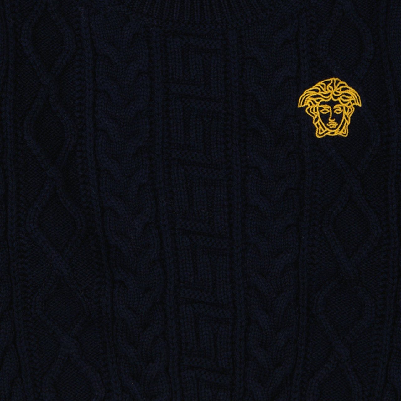 Versace Versace Baby Jongens Trui Navy Blauw