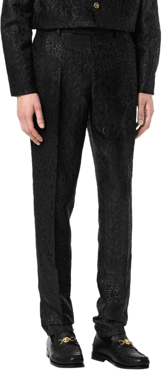 Versace Trousers Black Zwart