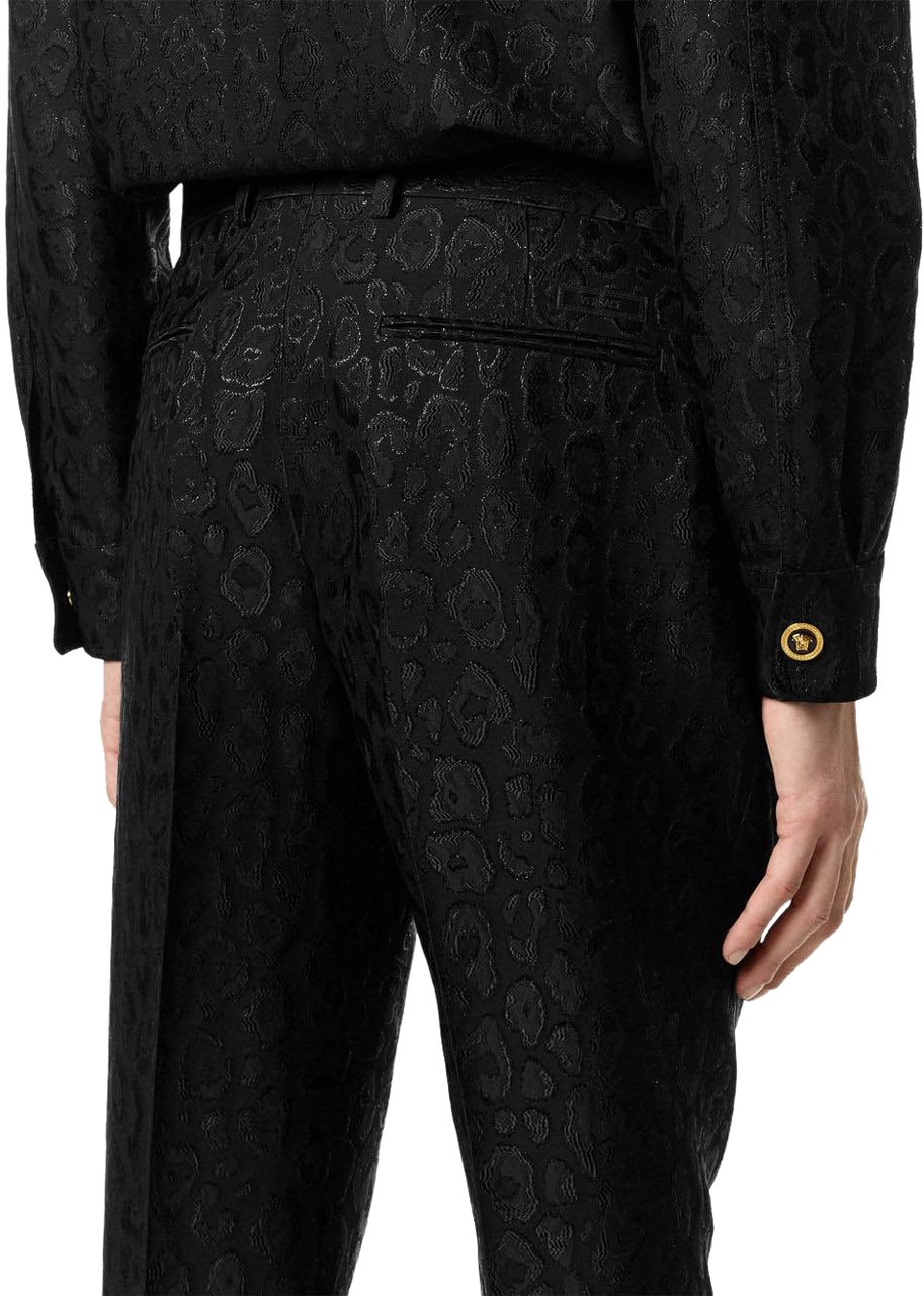 Versace Trousers Black Zwart