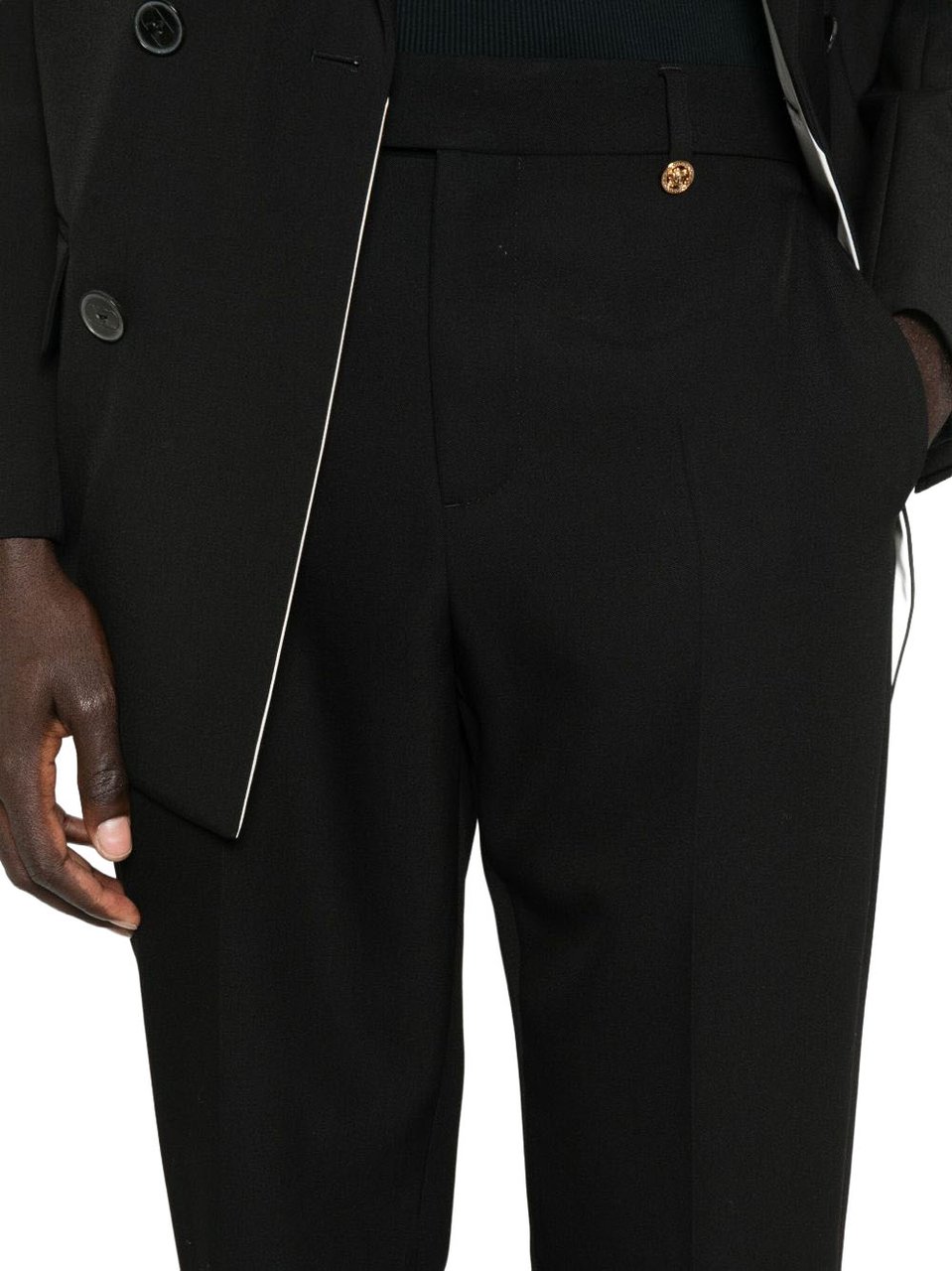 Versace Trousers Black Zwart