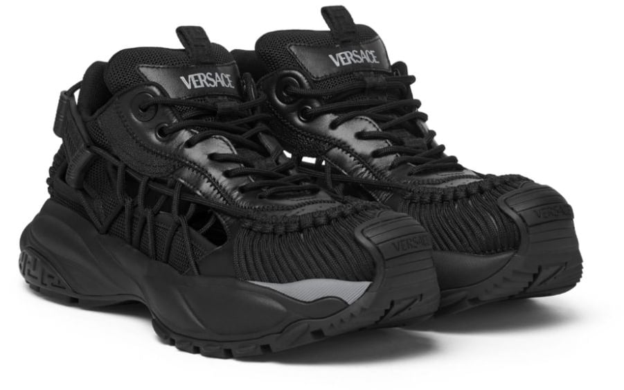 Versace Sneakers Black Zwart