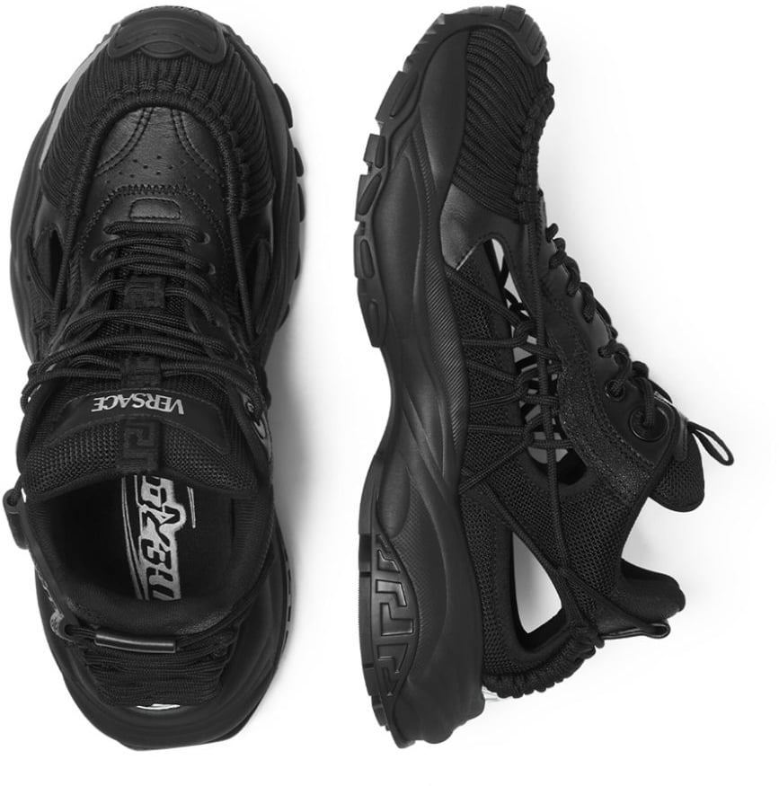 Versace Sneakers Black Zwart