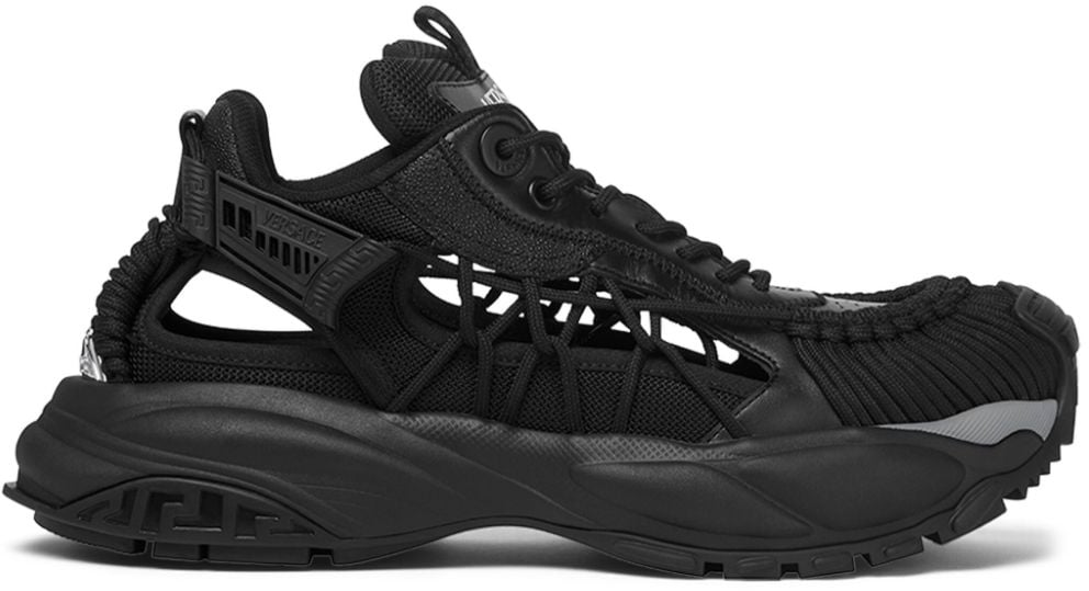 Versace Sneakers Black Zwart