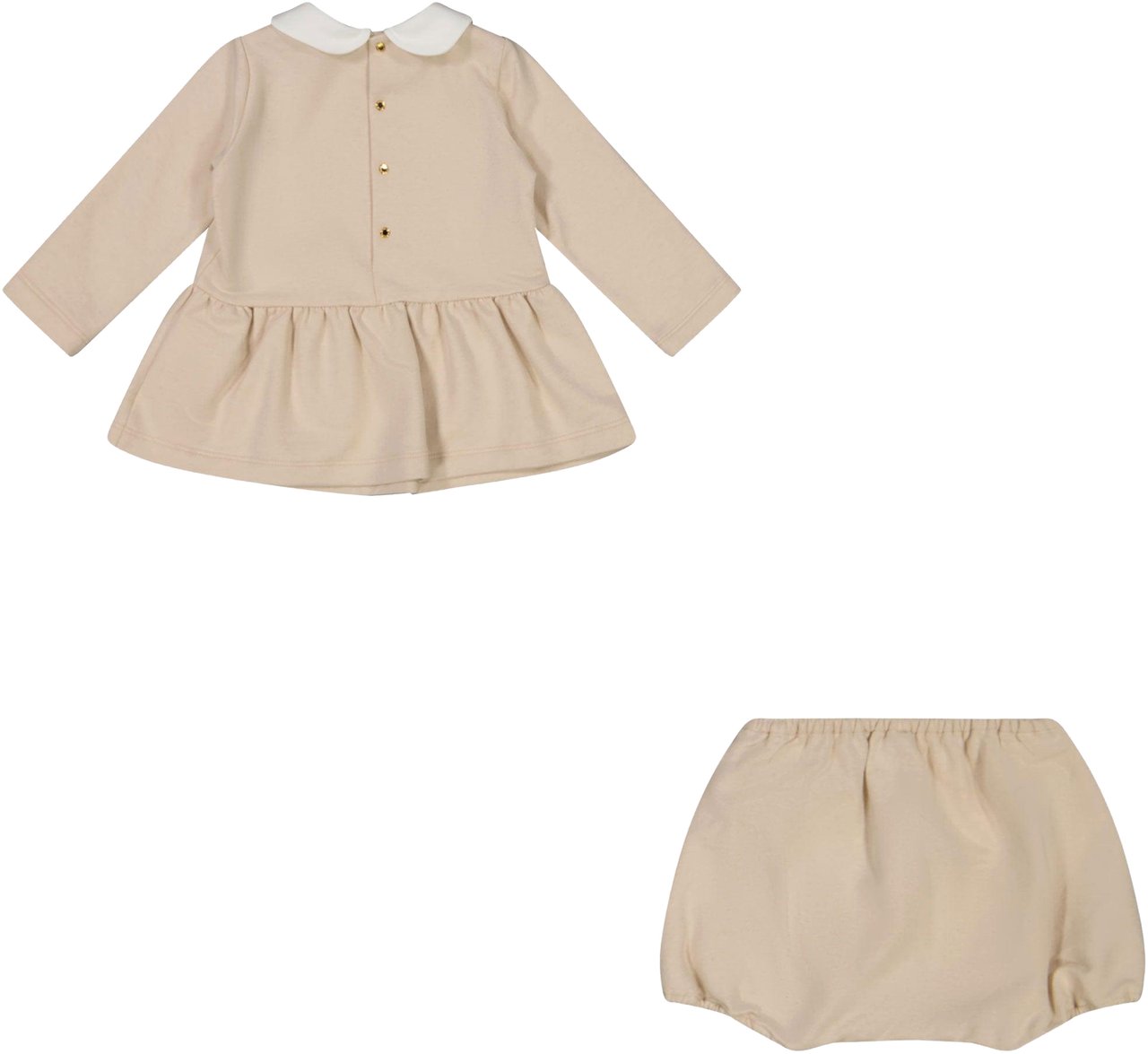 Versace Versace Baby Meisjes Jurk In Beige Beige