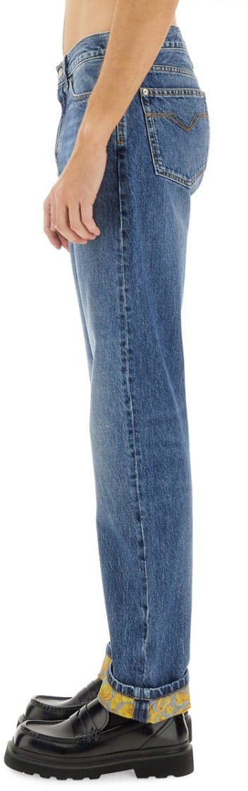 Versace Jeans In Denim Blauw