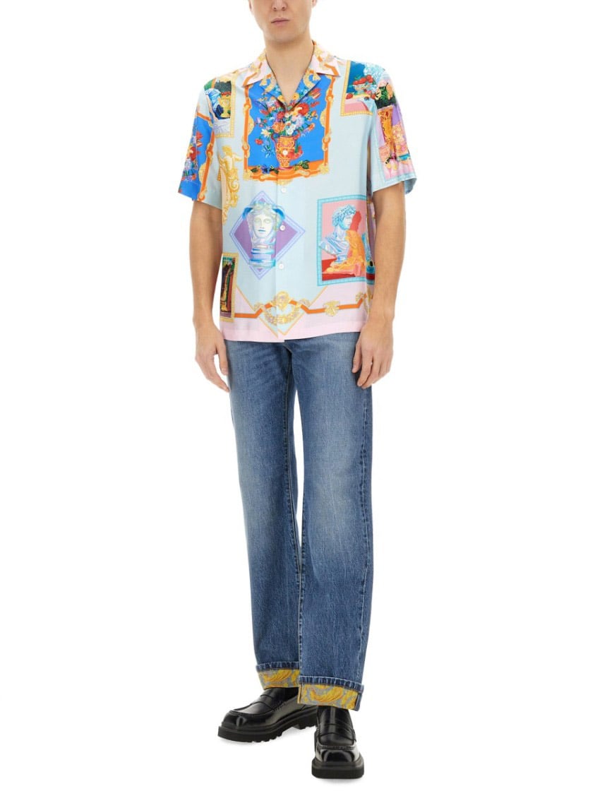 Versace Jeans In Denim Blauw