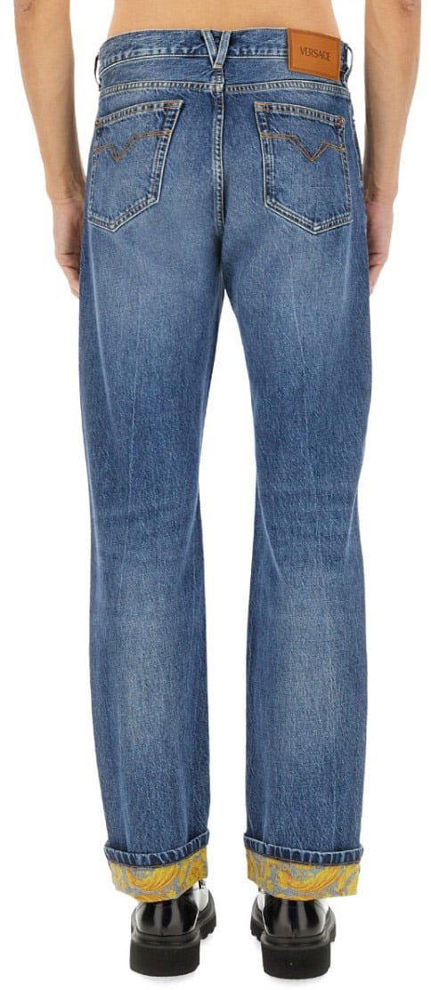 Versace Jeans In Denim Blauw