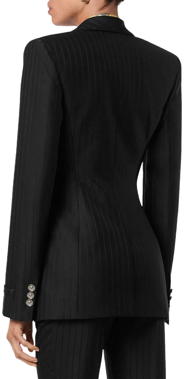 Versace Jackets Black Zwart