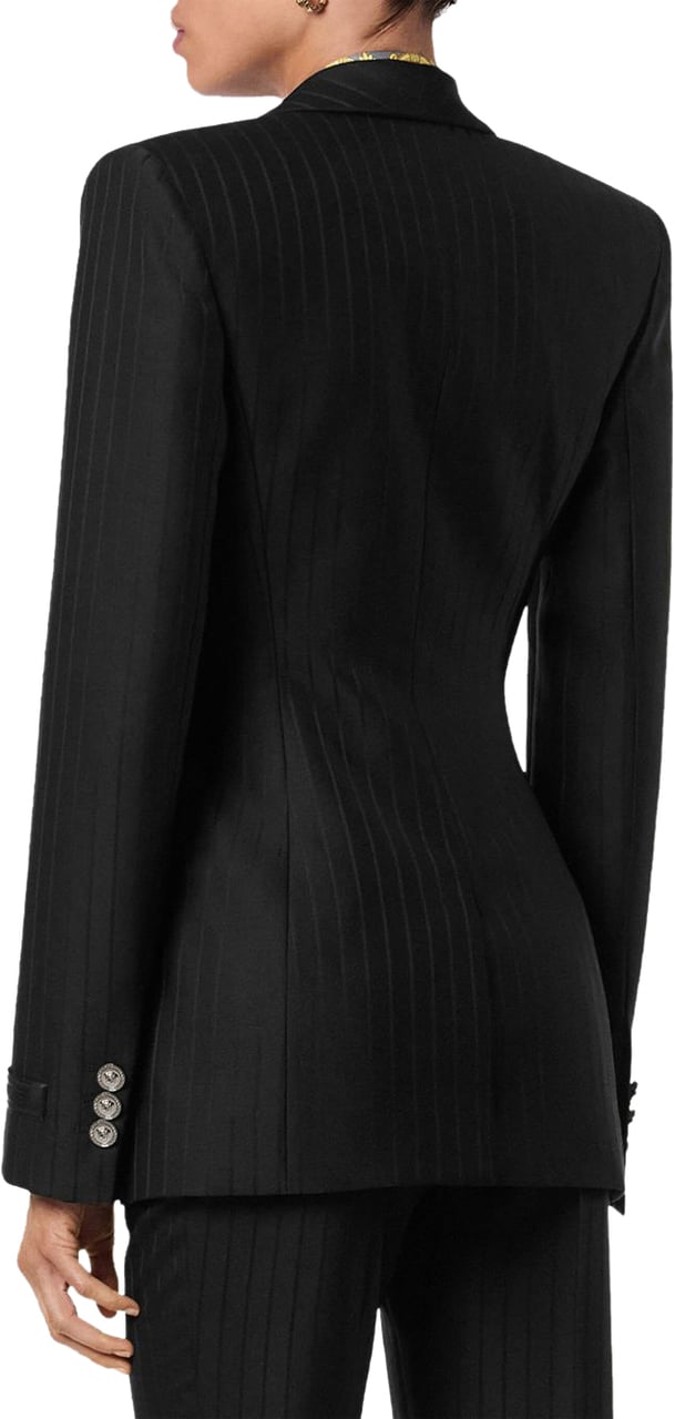 Versace Jackets Black Zwart
