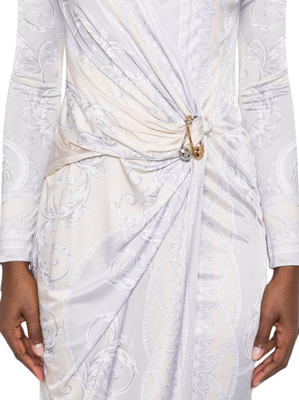 Versace Dresses Silver Zilver