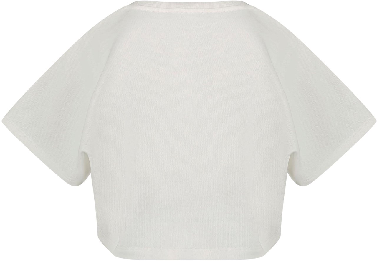 Versace Versace Kinder Meisjes T-Shirt In Off White Wit