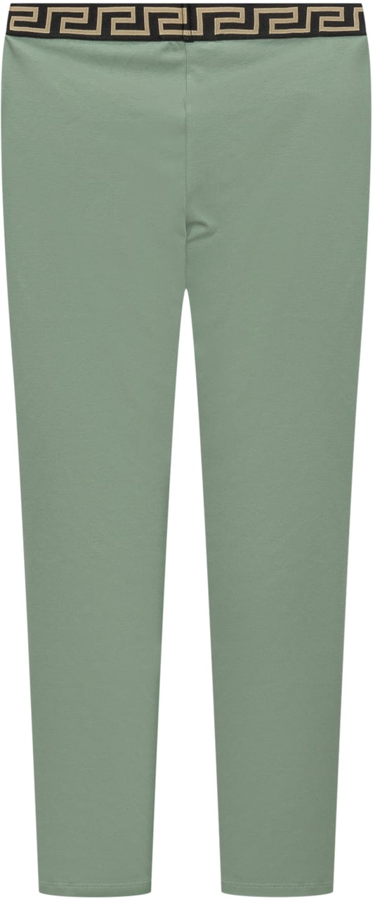 Versace Leggings Stretch Vita Elastica Lime