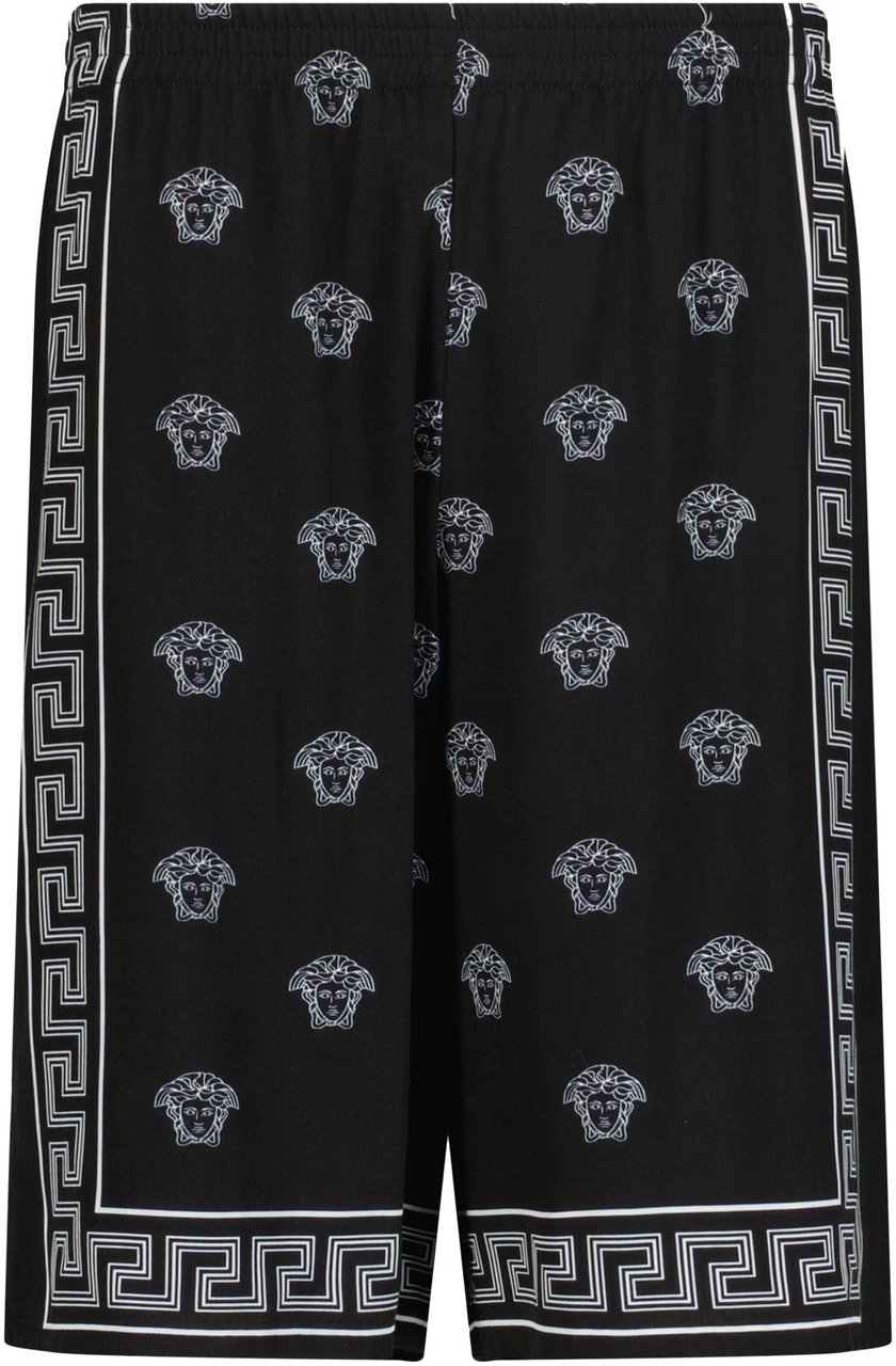 Versace Versace Kinder Jongens Shorts In Zwart Zwart