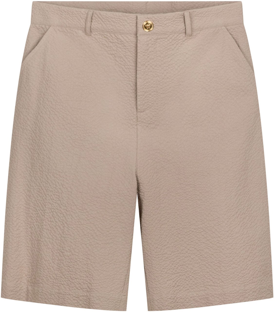 Versace Shorts Beige in Cotone Beige