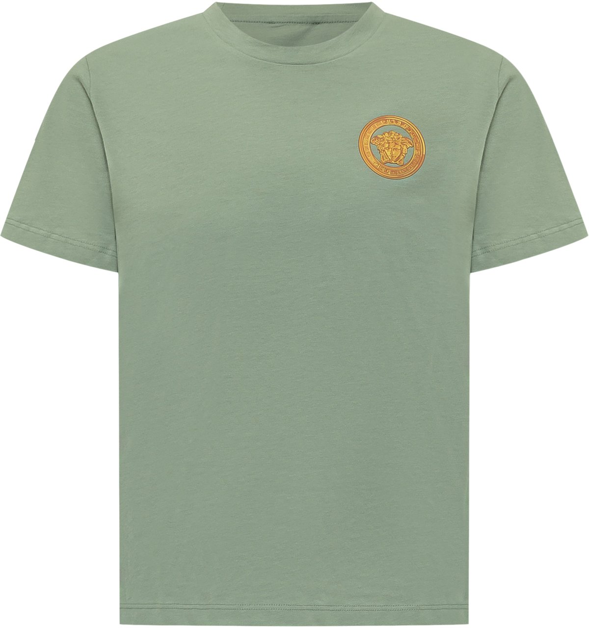 Versace T-shirt con Stampa Medusa Lime