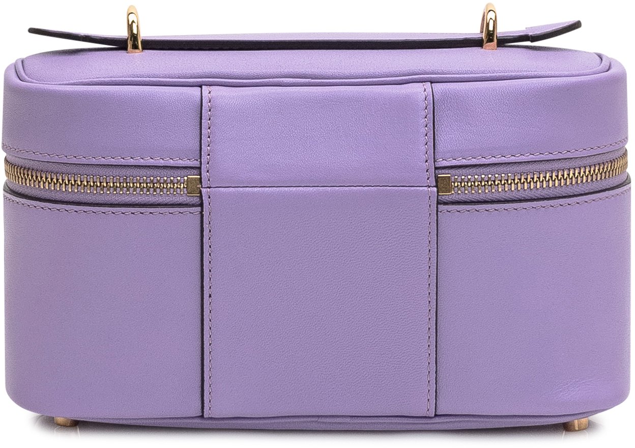 Versace Borsa Trousse Tag Paars