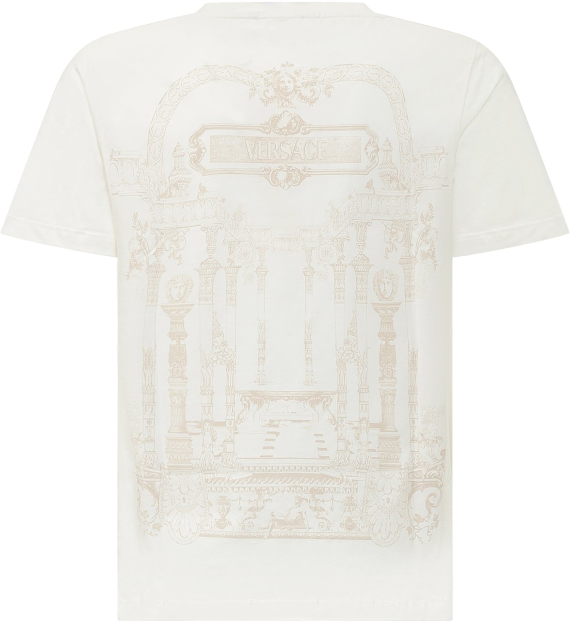 Versace T-shirt con Stampa Hall Wit