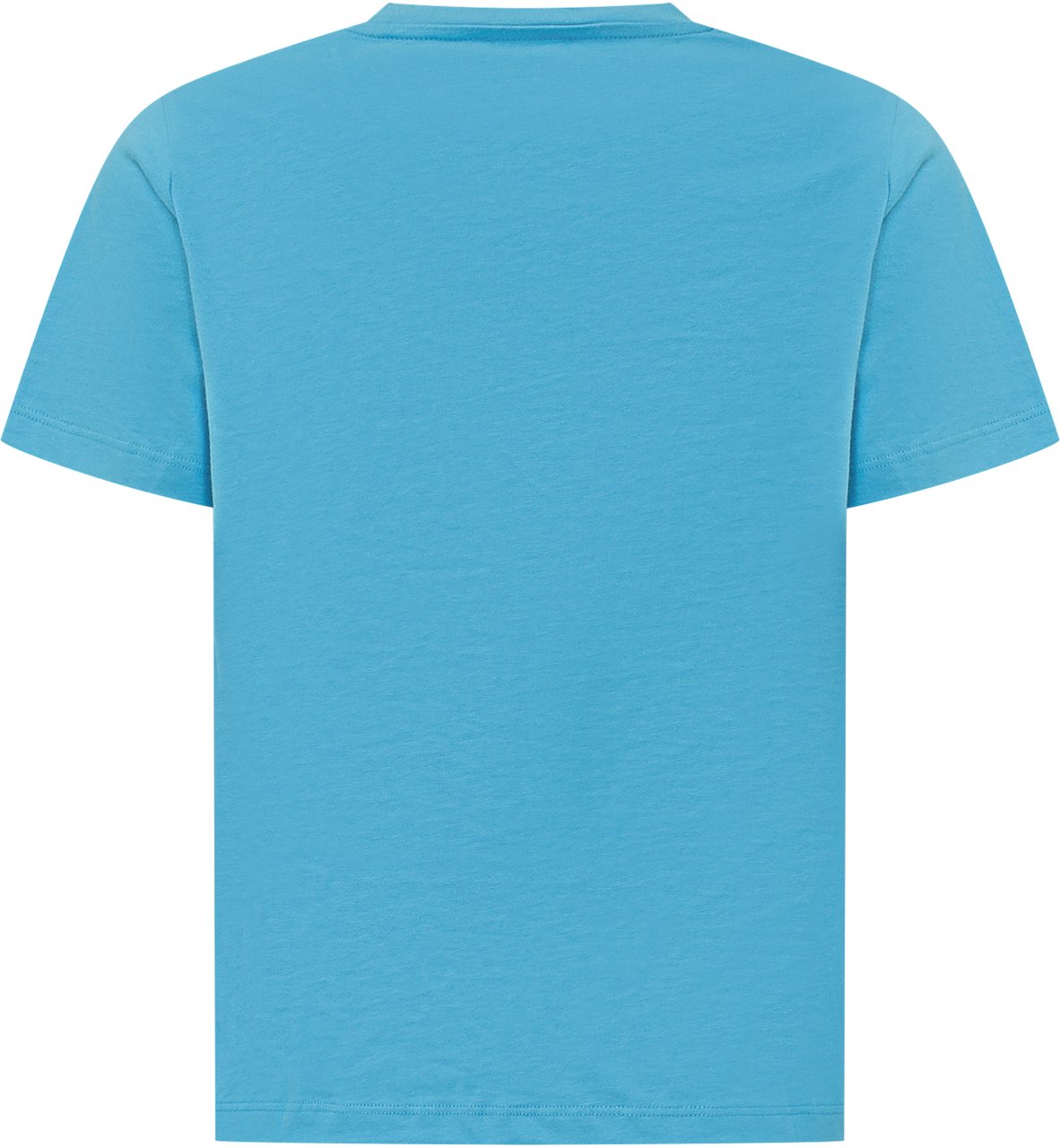 Versace T-shirt Jersey con Logo Grafico Cyaan