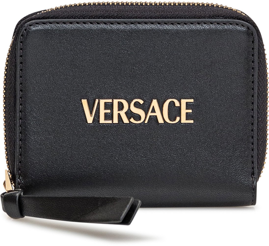 Versace Portafoglio Compatto Zwart