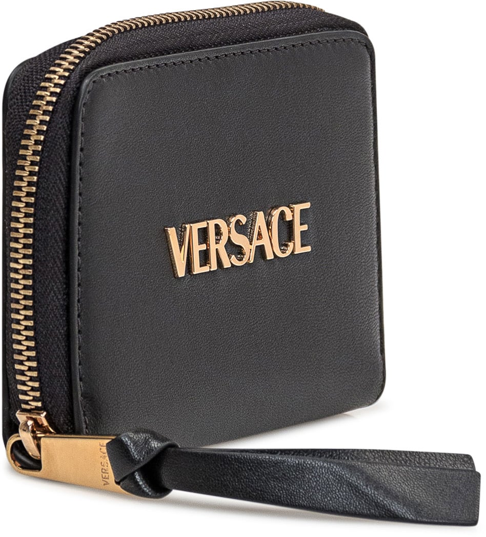 Versace Portafoglio Compatto Zwart