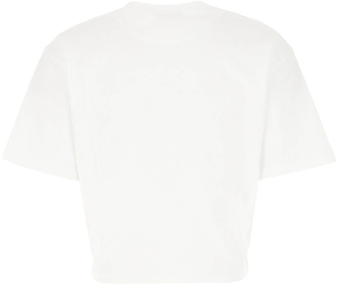 Versace White cotton t-shirt Wit