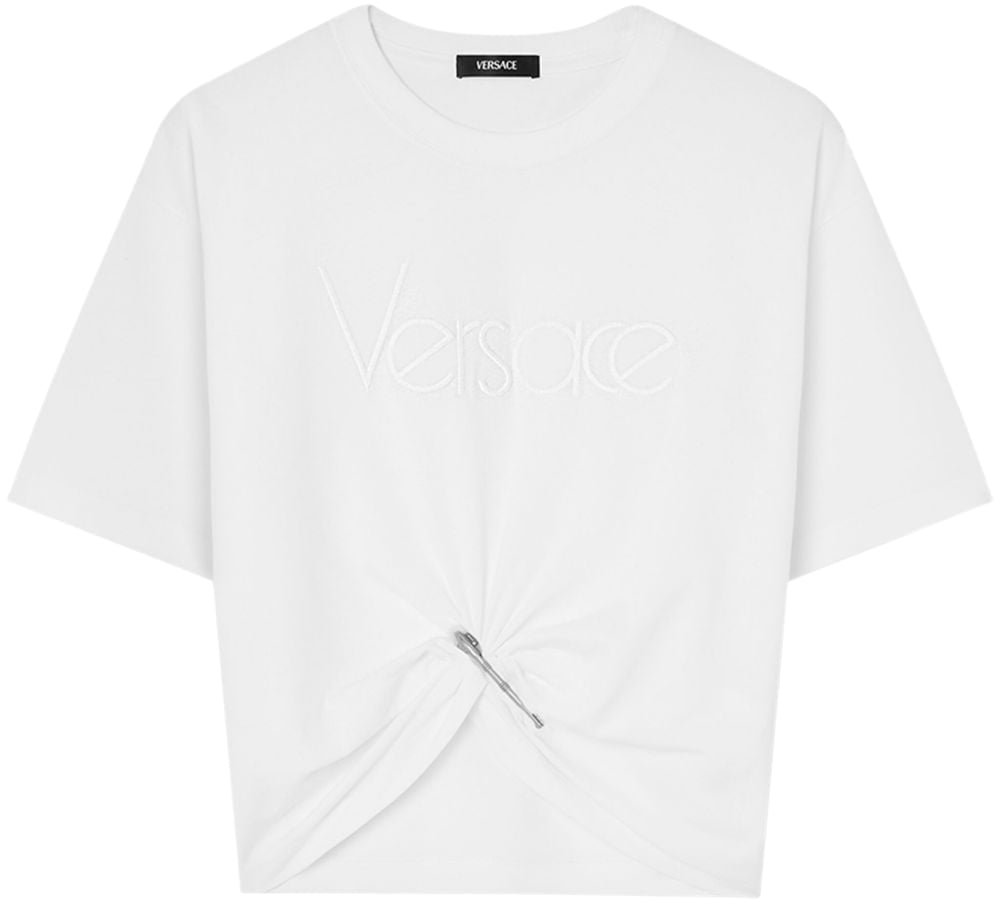 Versace T-Shirts And Polos White Wit