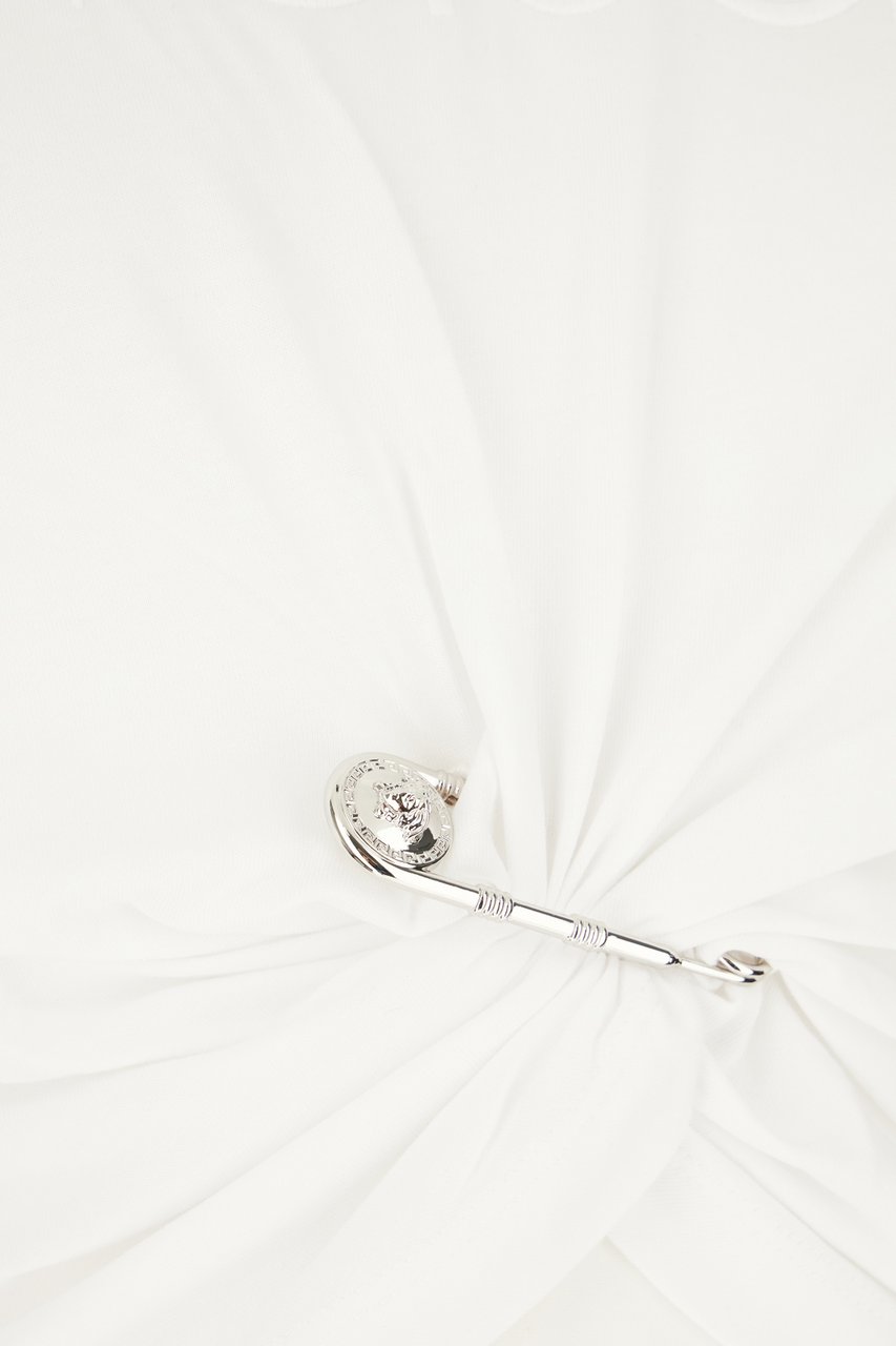 Versace White cotton t-shirt Wit