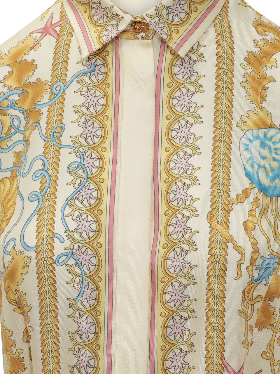 Versace Abito Mini Versace Geel