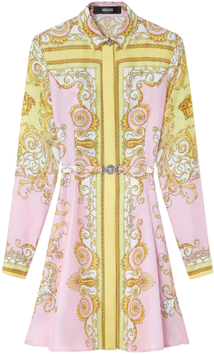 Versace Dresses Pale Yellow Geel