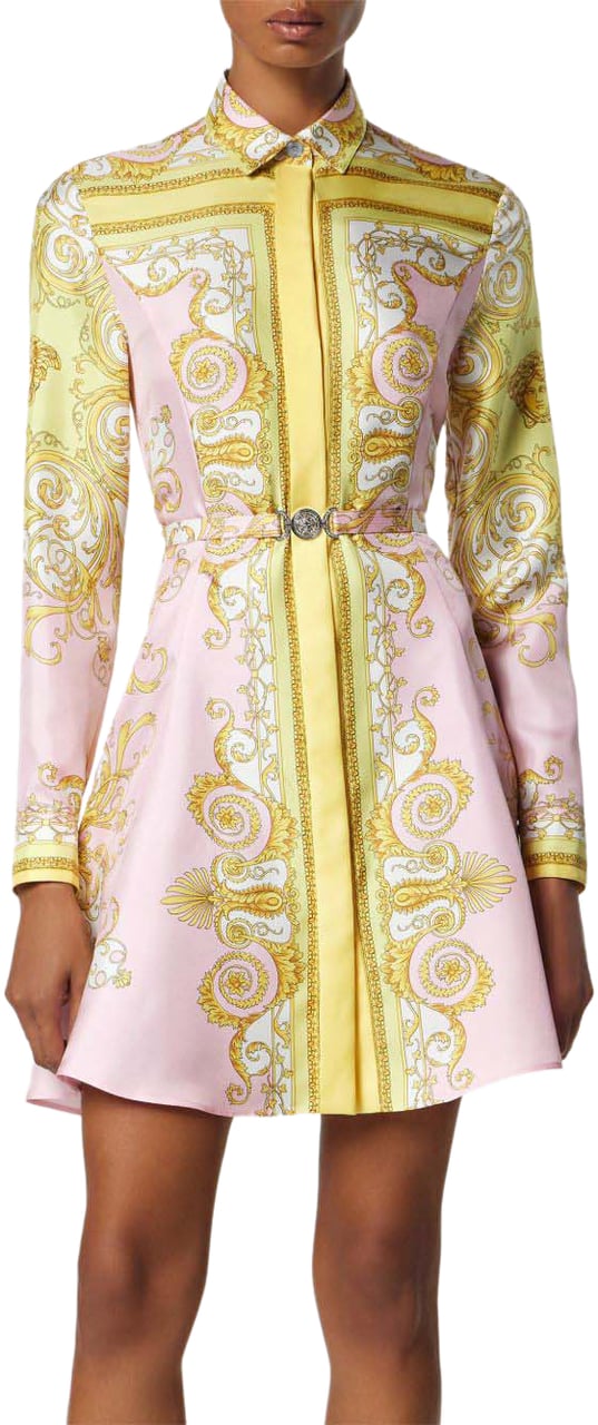 Versace Dresses Pale Yellow Geel