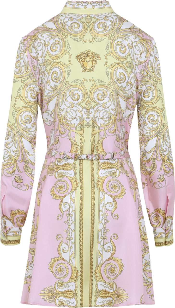 Versace Silk Mini Dress Divers