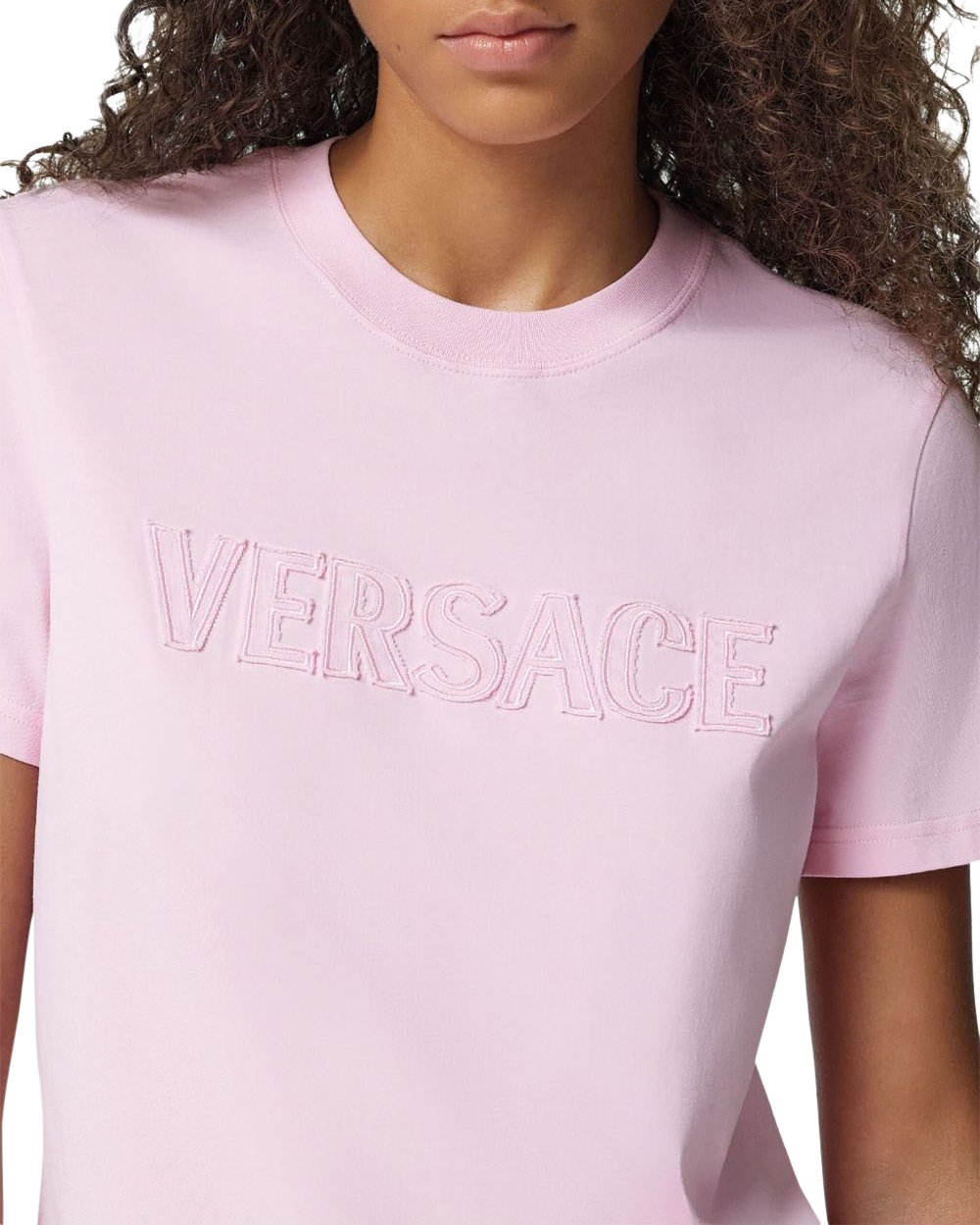 Versace Top Pastel Pink Roze