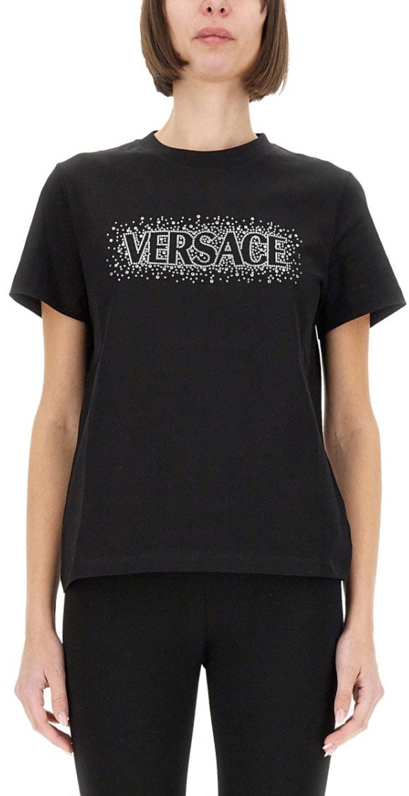Versace "Starry Sky" T-Shirt Zwart