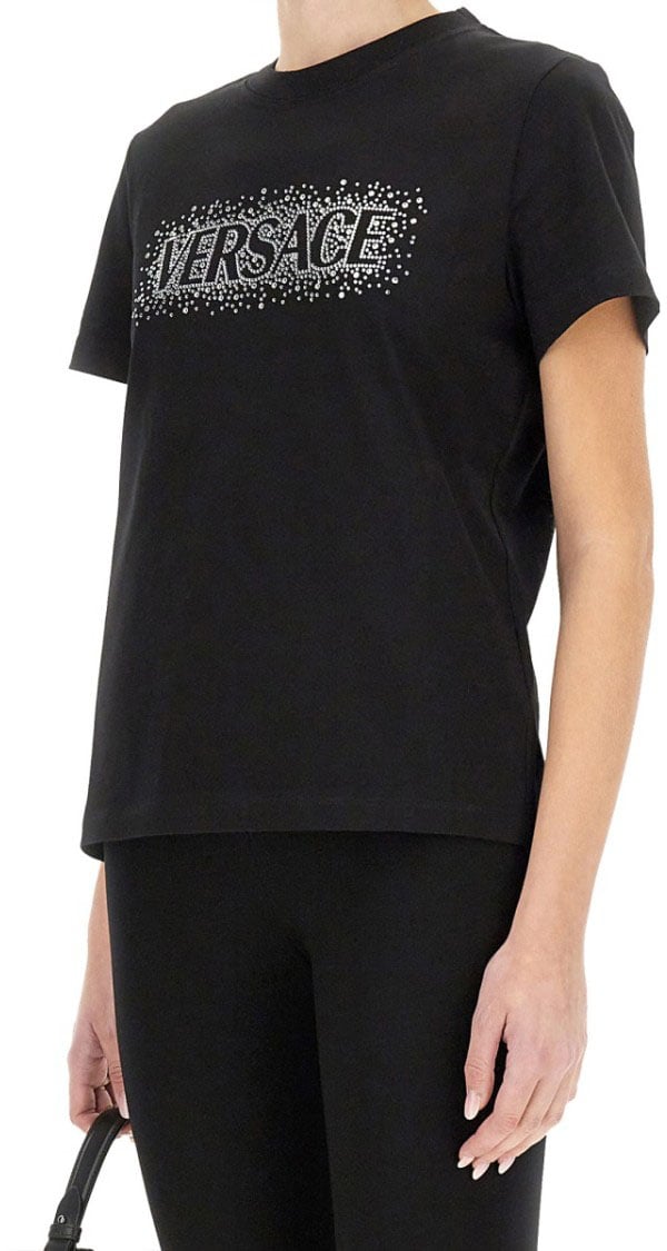 Versace "Starry Sky" T-Shirt Zwart