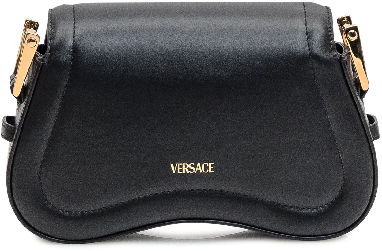 Versace Borsa Messenger Medusa Biggie Zwart