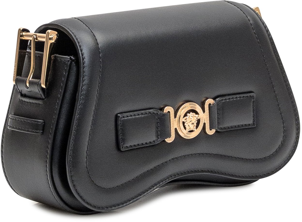 Versace Borsa Messenger Medusa Biggie Zwart